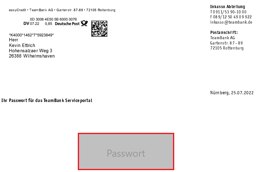 password example
